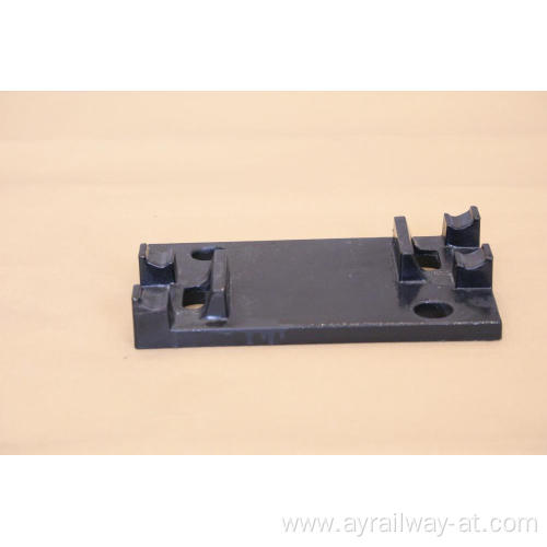 Railroad Ribbed Tie Plate Tie plate for Railway Supplier